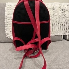 希少 FURLA フルラ 　スタッズリュック 赤 希少 FURLA フルラ スタッズリュック 赤