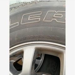 195/80R15 96Sジムニーシエラ ブリヂストン 5本 スペアタイヤ付き