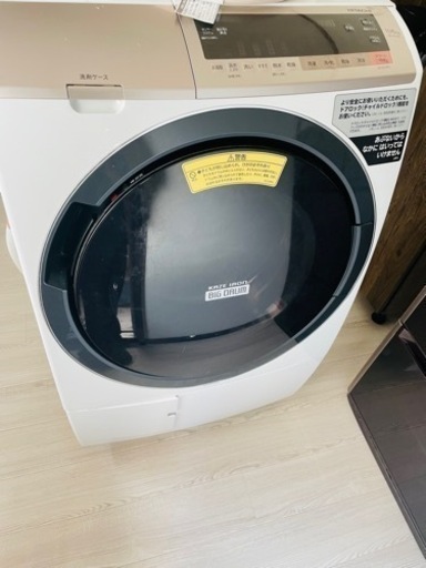 値下しました　BD-SV110CR【価格交渉ok】2019年製　日立　ビッグドラム　ドラム式洗濯乾燥機