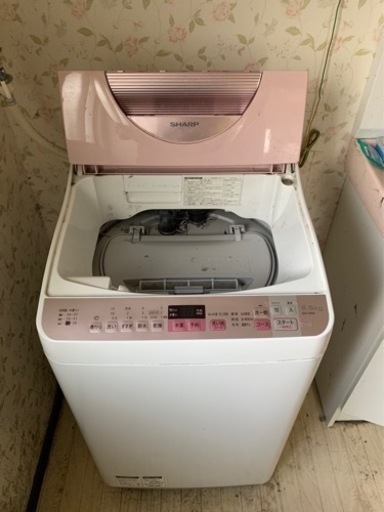 お徳2017年製シャープ乾燥機能付き洗濯機