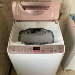 お徳2017年製シャープ乾燥機能付き洗濯機　