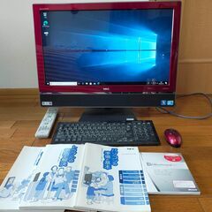 パソコン　23ｲﾝﾁ　デスクトップ　一体型　NEC VW770/W