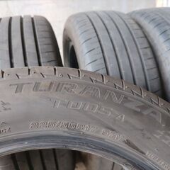 【終了】225/55R17 新車外し BS TURANZA T005A MAZDA6 アテンザ等