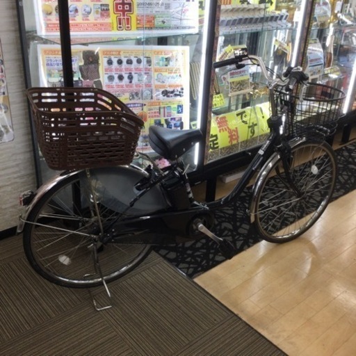 【✨電動❗️人気メーカー❗️通勤❗️買い物❗️カゴ付き❗️✨】定価¥136,000 Panasonic/パナソニック ビビDX 26インチ電動アシスト自転車