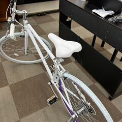 🌵21テクノロジー/クロスバイク/ホワイト/ASX1006403/取扱説明書付き/メ－カ－保証1年🌵