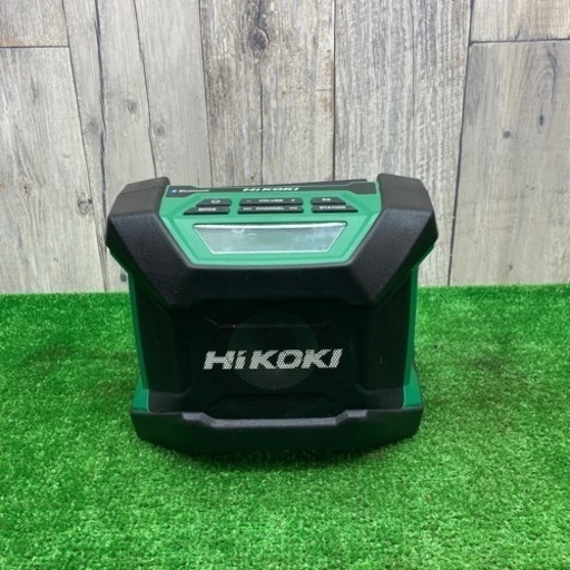 中古品△HiKOKI　コードレスラジオ 小型軽量タイプ Bluetooth機能搭載  UR18DA(NN)