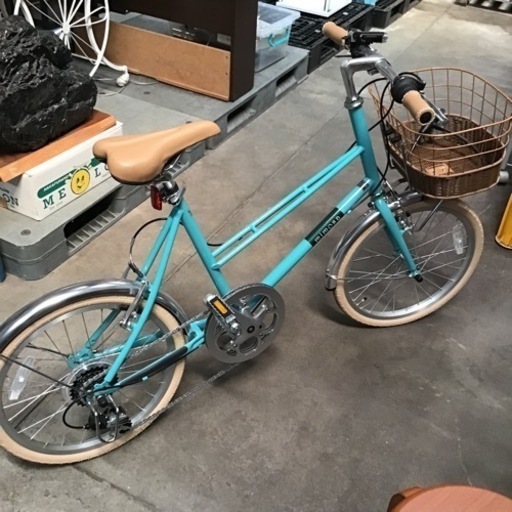 ミニベロ　20インチ　ミモザ　試乗程度の美品