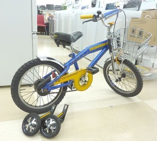 札幌市/清田区 ハマー キッズ自転車 ジュニア自転車 16インチ 補助輪付き