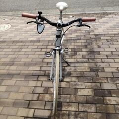 パナソニック スライド ホワイト 車輪径700