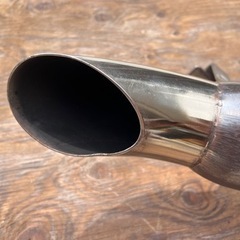 ランクル80 マフラー ガナドール(静音＆バンパー下、ワンオフ排気方向