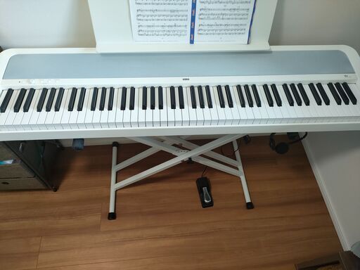 KORG 電子ピアノ B2 WH 88鍵 ホワイト セット | rwwca.com