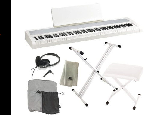 KORG 電子ピアノ B2 WH 88鍵 ホワイト セット | dpcoman.om