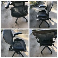 ハーマンミラー社 オフィスチェア アーロンチェアAE111サイズB 製造年不明