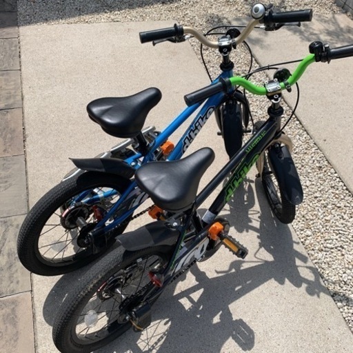 子供用　幼児用　自転車　2台　まとめて　双子　16型 子供用 幼児用 自転車 2台 まとめて 双子 16型