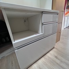 ニトリ 食器棚 キッチンボード ホワイト 幅88cm J889 ニトリ 食器棚 キッチンボード コパン 100KB WW3 ホワイト 995