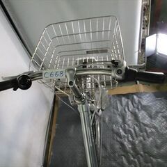 C668　限定特価　整備済み★ブリヂストン　プレビオ★ 中古自転車 【27インチ　シルバー 】 