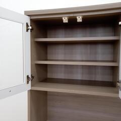 ☆ジモティ割あり☆ レンジボード 三枚扉 H181×D42.5×W100.5 
