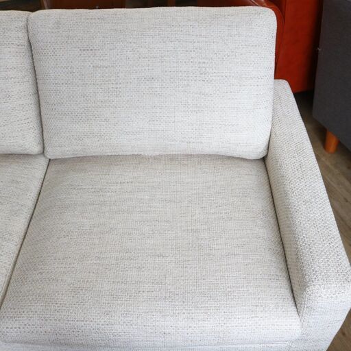 403)【モデルルーム展示品・極美品】シギヤマ家具 OTTI-120/150 SOFA 2人掛けソファ 幅151cm ファブリック 布 天然木 北欧 2Pソファ 2022年