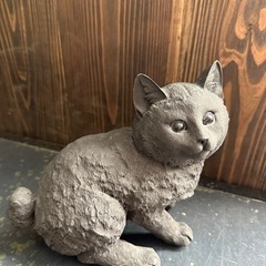 炭でできた消臭効果のある猫ちゃん