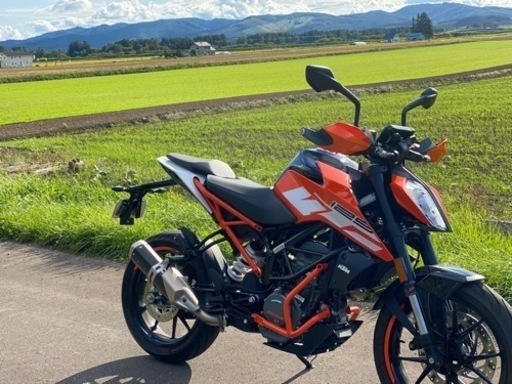 KTM DUKE125 2019年　3000キロ　自賠責新規36ヶ月お付けします。