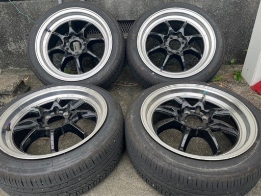 インチ　6.5j ＋40pcd100/114.3マルチ