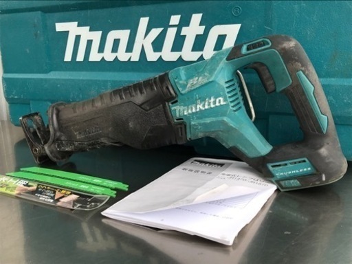 マキタ◇充電式レシプロソー 本体◇JR187D◇替え刃新品3本付き◇K531