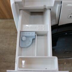 487)SHARP 7.0kg 乾燥3.5 kg 2020年製 左開き 7kg ES-S7E-WL