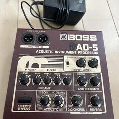 BOSS AD5 acoustic Instrumentプロセッサー