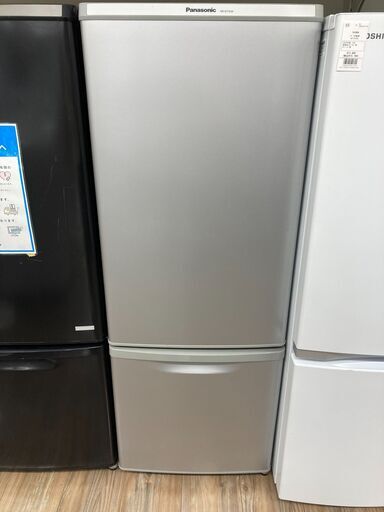 Panasonic(パナソニック)シルバーカラーの2ドア冷蔵庫です！