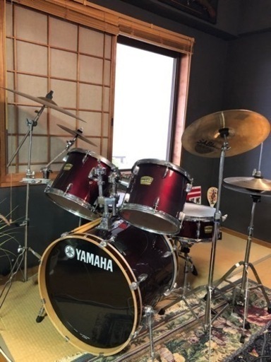 YAMAHA ドラムセット + シンバルのおまけ付き | udaytonp.com.br