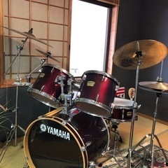 【ネット決済】YAMAHA ドラムセット　+ シンバルのおまけ付き