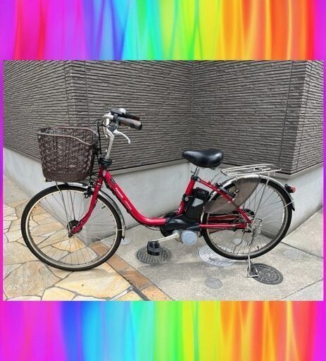 特② Panasonicバッテリー6Ah 　24インチ　電動自転車　電動アシスト自転車　中古 　4142