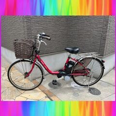 🌸特② Panasonic🌸バッテリー6Ah 24インチ 電動自転車 電動アシスト  