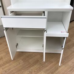 ★ジモティ割あり★ ニトリ 食器棚 白 H190×W90×D51 クリーニング済み KJ1824 ☆ジモティ割あり☆ ニトリ 食器棚 白 H190×W90×D51 クリーニング済み