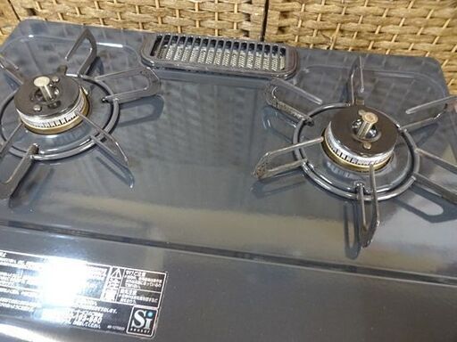 LPガス ガステーブル 2017年製 幅56cm IC-N36KB-L パロマ 水無片面焼き 