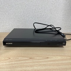 ソニー DVDプレーヤー 再生専用 DVP-SR20