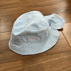 日除付き帽子　サイズ:48cm
