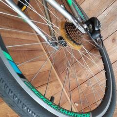 NIKE ナイキ 90s スウォッシュ刺繍 ロゴ ナイロンジャケット L-通勤通学にマウンテンバイク