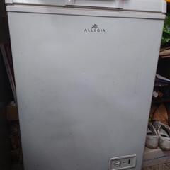 【譲り先決定】ALLEGiA アレジア 冷凍庫 103L ストッ...