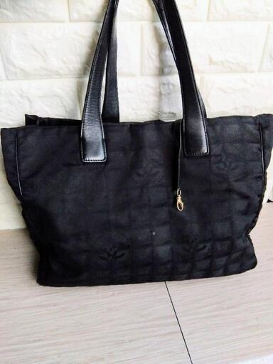 CHANEL シャネル ニュートラベルライン トートバッグ 黒