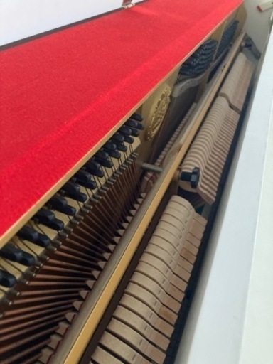 (受け渡し者決定)中古ピアノ　ホワイトピアノ 受け渡し者決定)中古ピアノ ホワイトピアノ