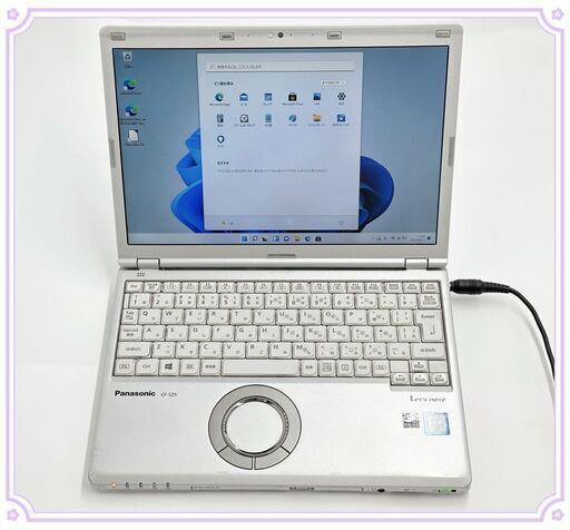 送料無料 保証付 日本製 12.1型 ノートパソコン Panasonic CF-SZ5PDC5S 中古良品 第6世代 Core i5 8GB 無線 Bluetooth Win11 Office済
