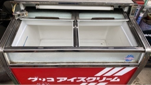 ジャンク］グリコアイスクリーム冷凍庫❗️