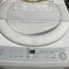 2018年制の洗濯機 6KG