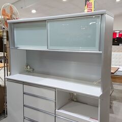 8/11商談中！古賀家具｜セレクト｜ソフトクローズ｜モイス付｜スライド扉キッチンボード