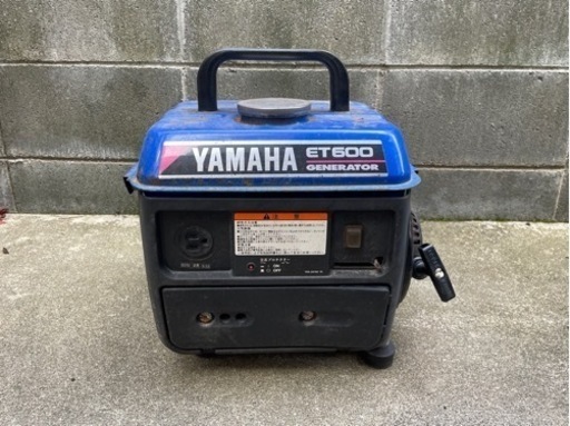 YAMAHA ヤマハ ET600 50Hz 発電機 100V 混合ガソリン動作OK