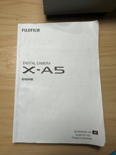 富士フィルムX-A5
