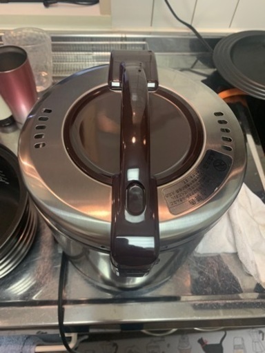 2022年製　リンナイ ガス炊飯器 「こがまる」 5合 RR-050VQ(DB)プロパンガス用