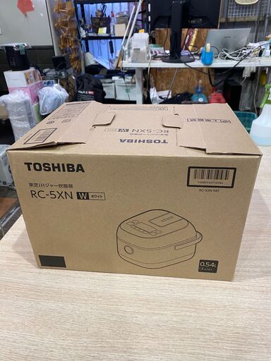 【愛品館市原店】東芝 2021年製 IH炊飯ジャー RC-5XN（W）【愛市IFC032015-104】