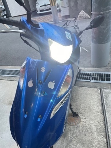 アドレスV125G CF4EA ブルー　45000キロ